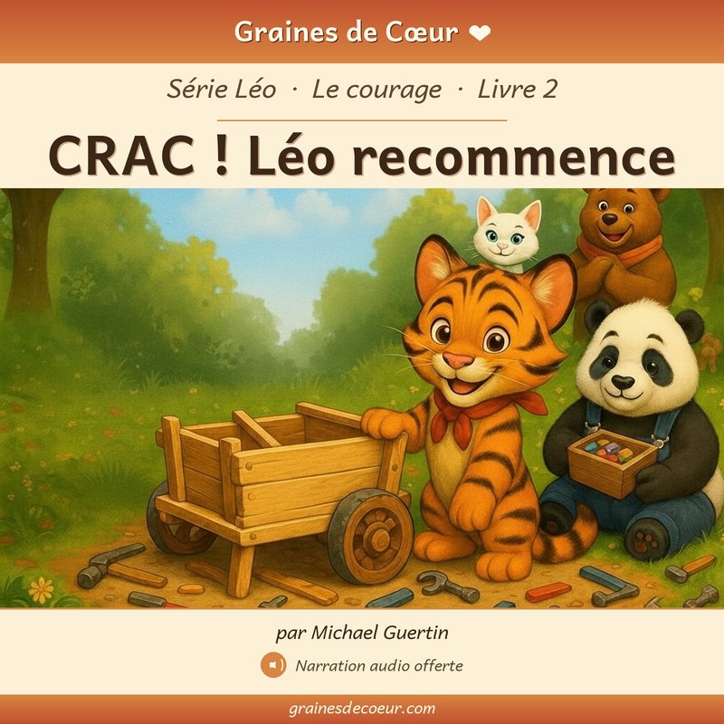 Couverture de CRAC ! Léo recommence