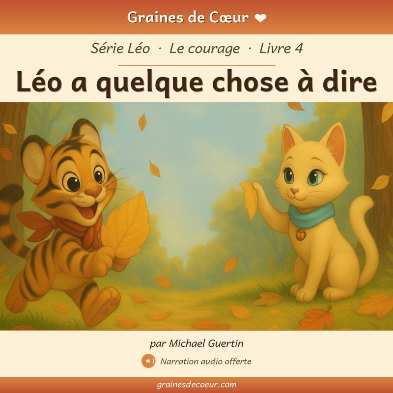 Couverture de Léo a quelque chose à dire