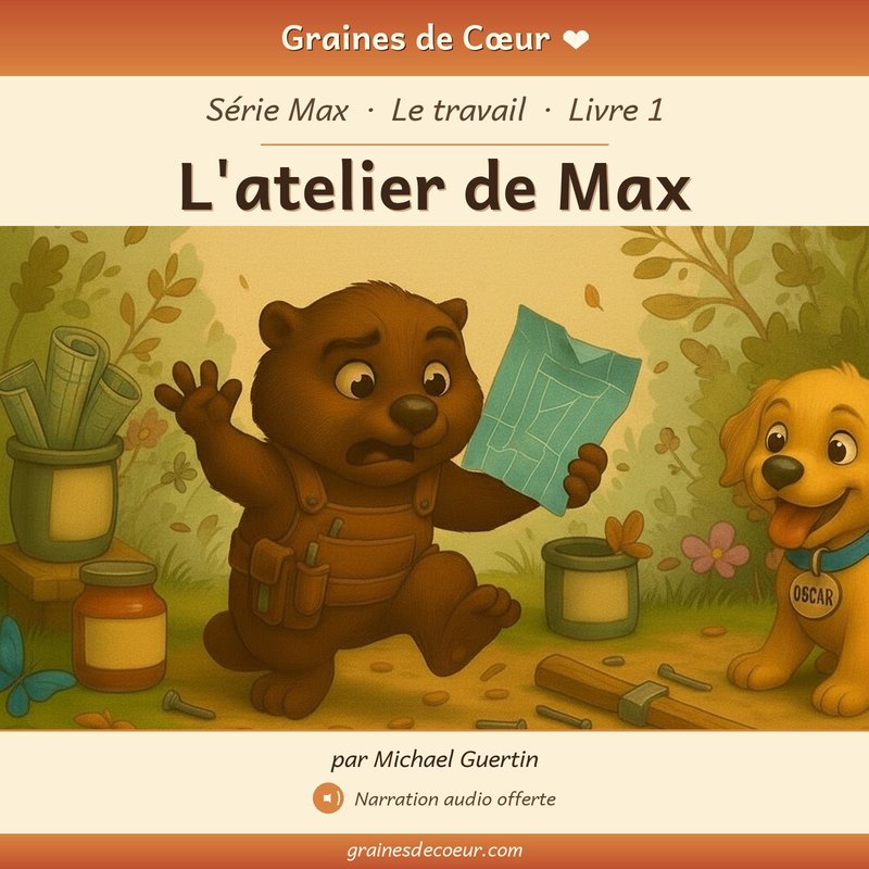 Couverture de L'atelier de Max