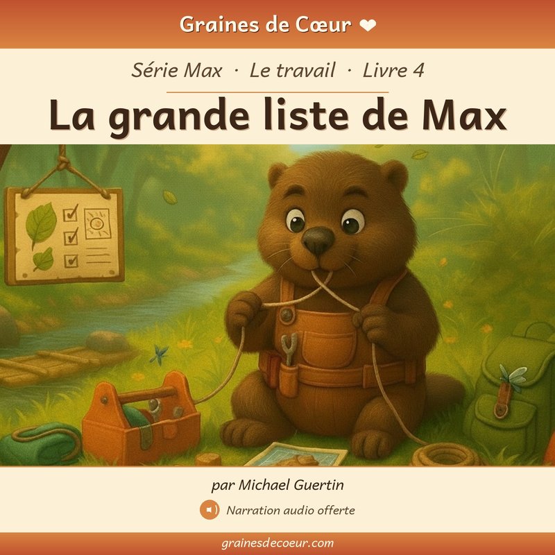 Couverture de La grande liste de Max