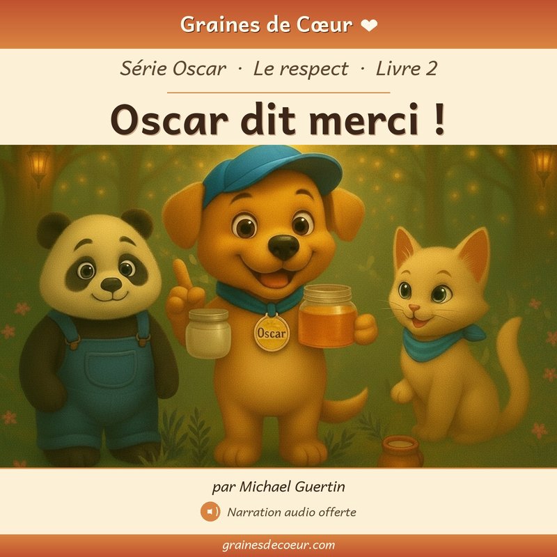 Couverture de Oscar dit merci !