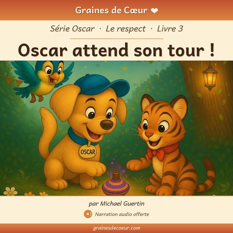 Couverture de Oscar attend son tour !