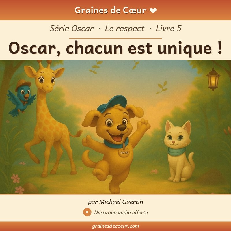 Couverture de Oscar, chacun est unique !