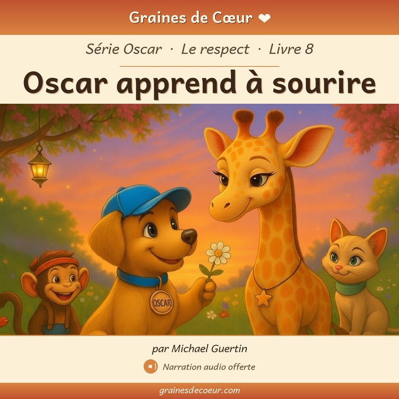 Couverture de Oscar apprend à sourire