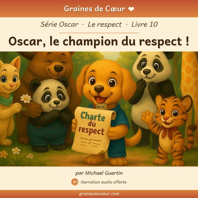 Couverture de Oscar, le champion du respect !