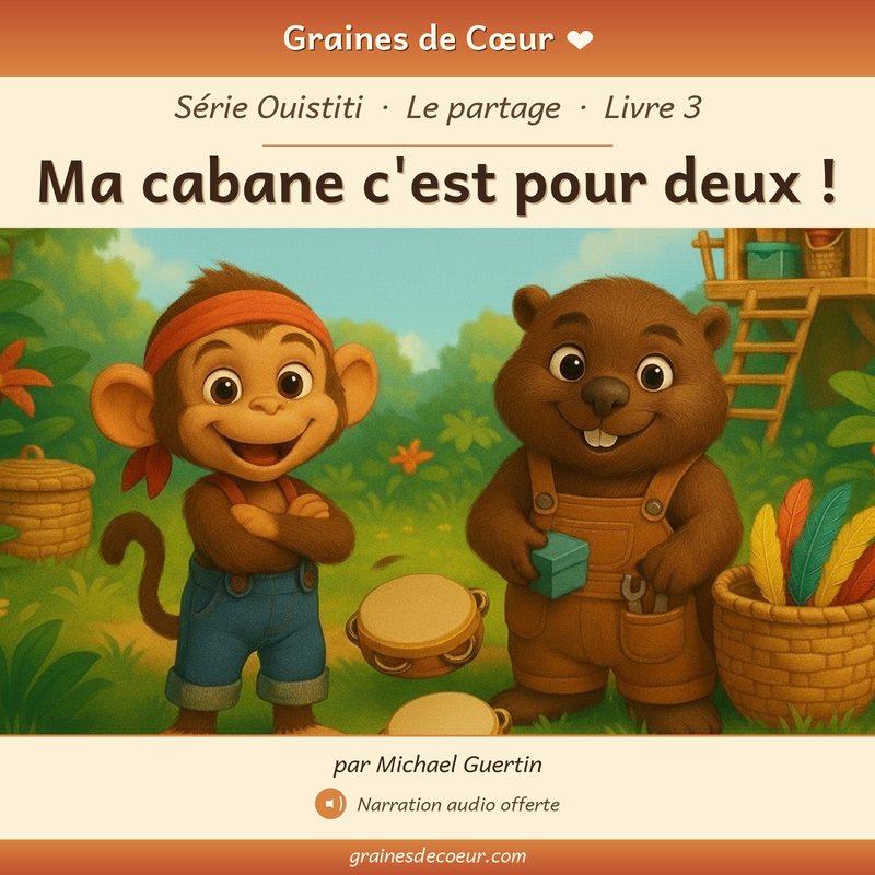 Couverture de Ma cabane c'est pour deux !
