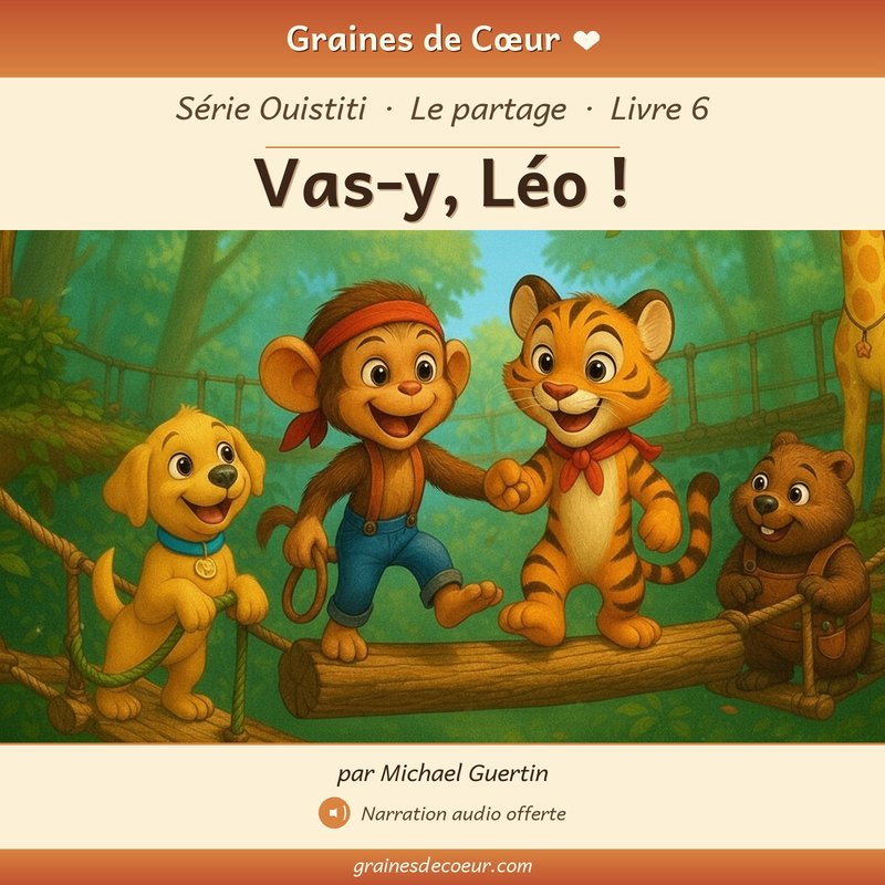 Couverture de Vas-y, Léo !