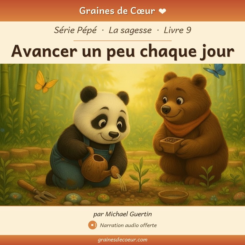 Couverture de Avancer un peu chaque jour