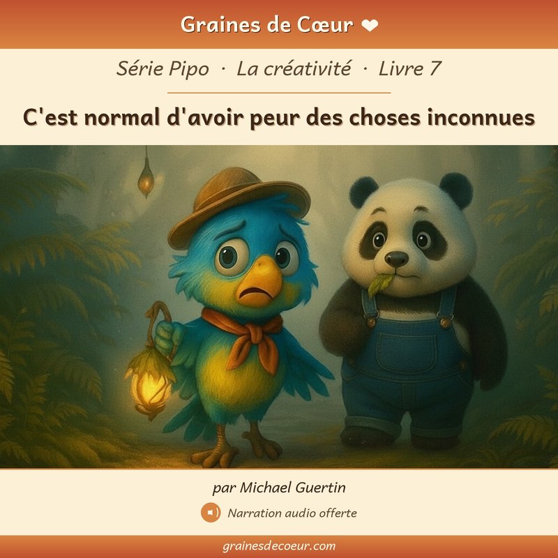 Couverture de C'est normal d'avoir peur des choses inconnues