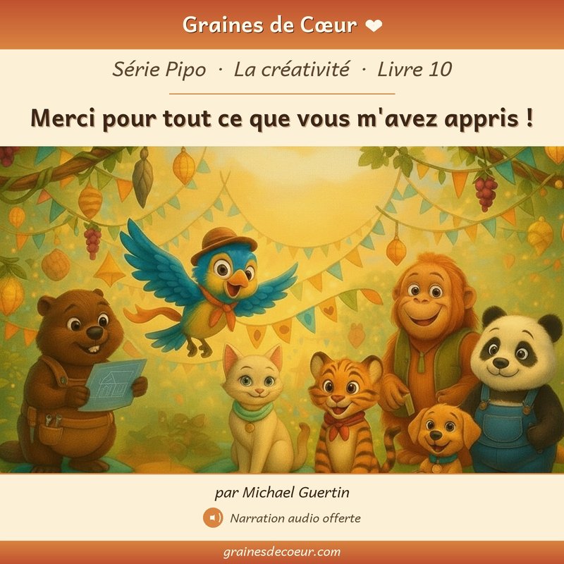 Couverture de Merci pour tout ce que vous m'avez appris !